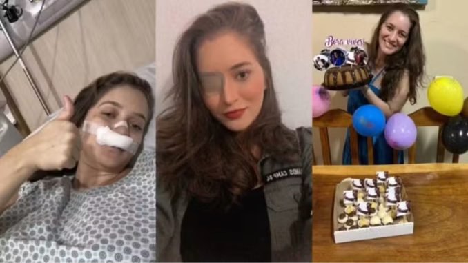 Apresentação de dia das crianças colorida com fotos e pinturas rosa e laranja (2)